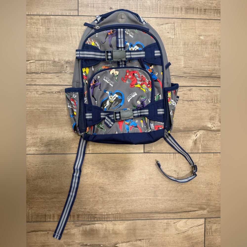 EUC, Pottery Barn Kids Small Mackenzie Justice League Backpack